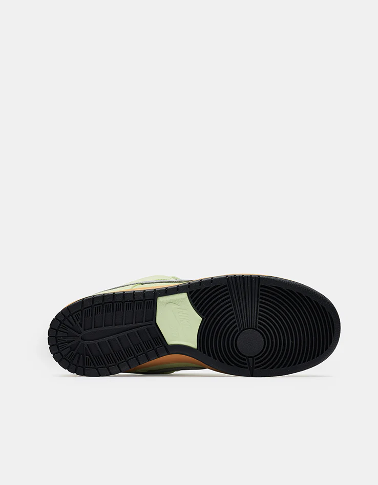 Nike SB Dunk Low Pro Premium Skate Shoes - Pistachio Frost/Wolf Grey-Black - Image 12