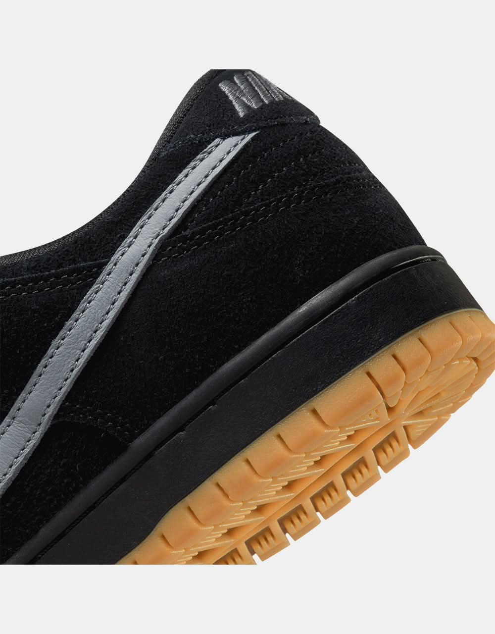 Nike SB Dunk Low Pro Skate Shoes - Black/Cool Grey-Black-Black - Image 8