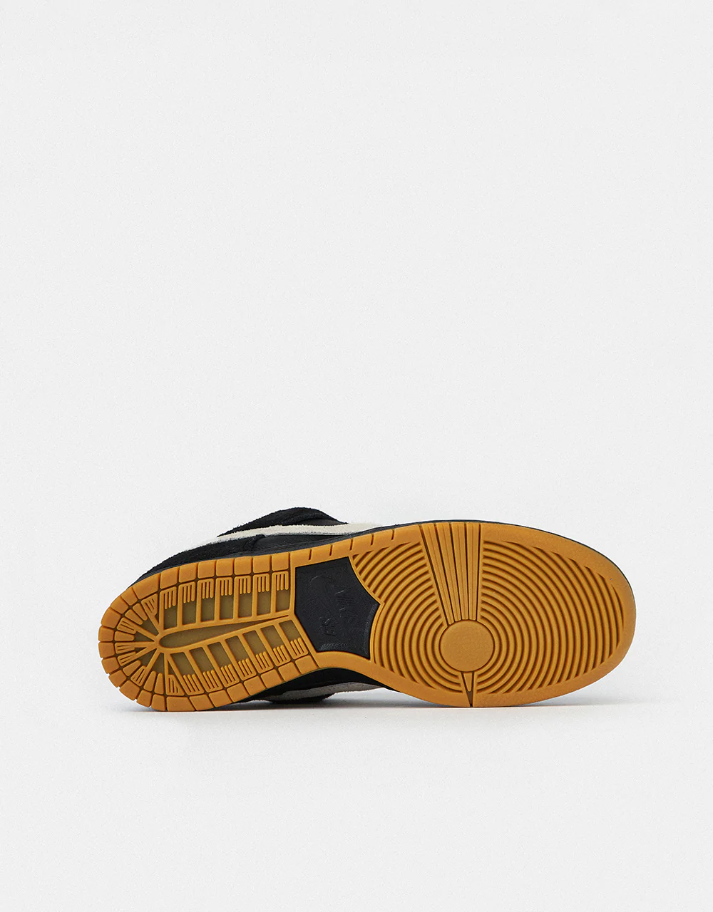 Nike SB Dunk Low Pro Skate Shoes - Black/White-Black-Gum Light Brown - Image 6
