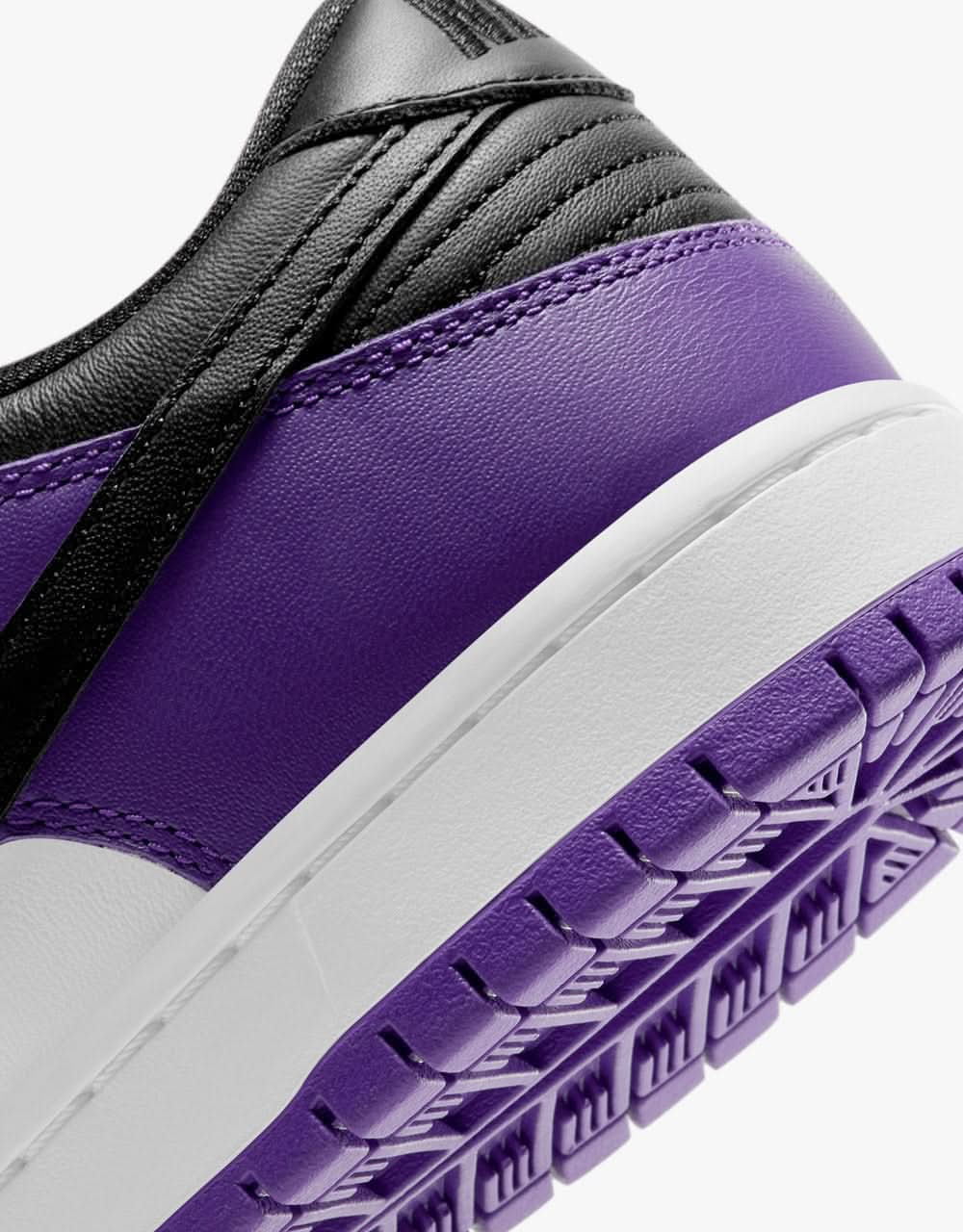 Nike SB Dunk Low Pro Skate Shoes - Court Purple/Black-White-Court Purple - Image 8