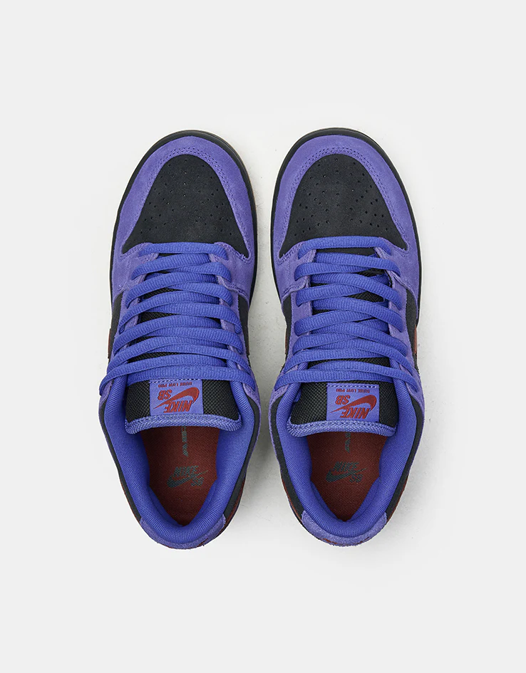 Nike SB Dunk Low Pro Skate Shoes - Persian Violet/Cinnamon-Off Noir - Image 3