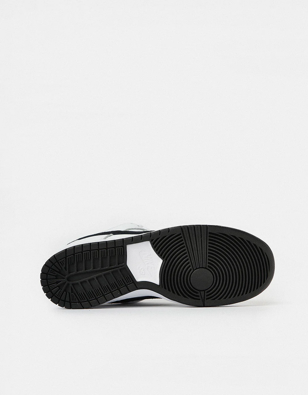 Nike SB Dunk Low Pro Skate Shoes - White/Black-White-Black - Image 6