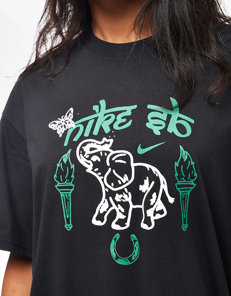 Nike SB Elephant T-Shirt - Black - Image 7