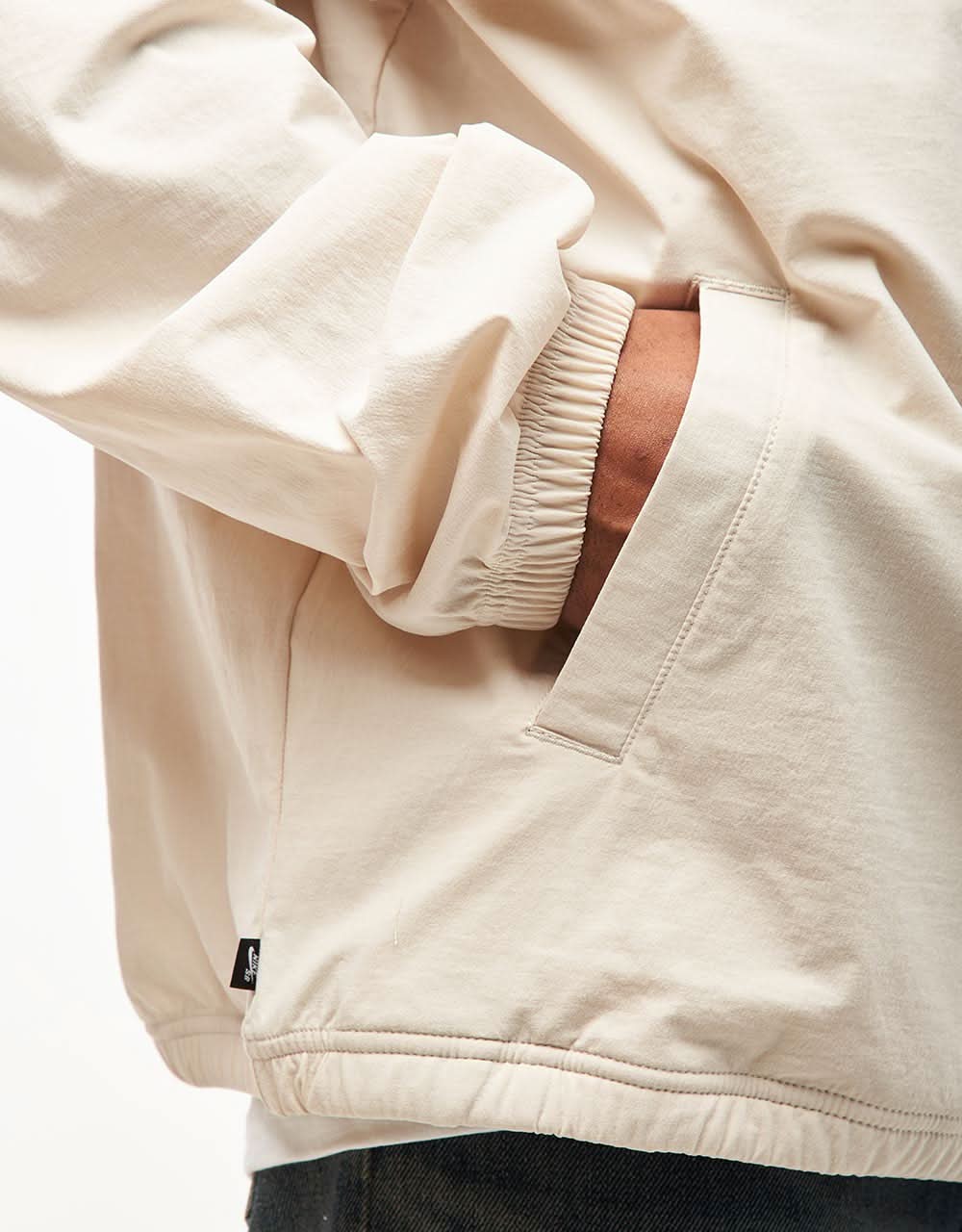 Nike SB Essential Anorak Jacket - Light Orewood Brown/Khaki - Image 3