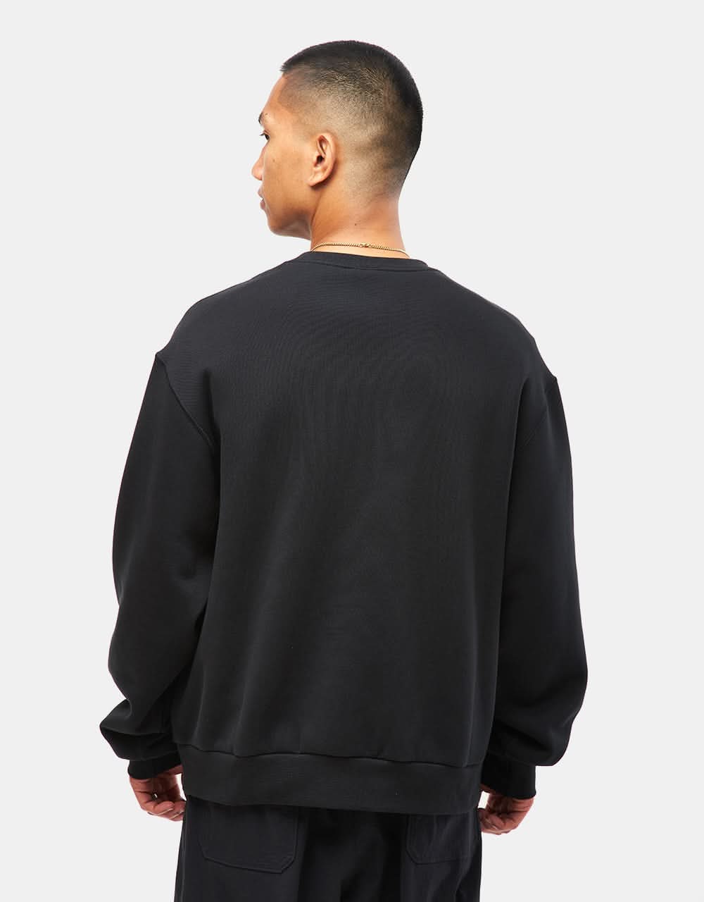 Nike SB Essential Logo Crew - Black/White - Image 2