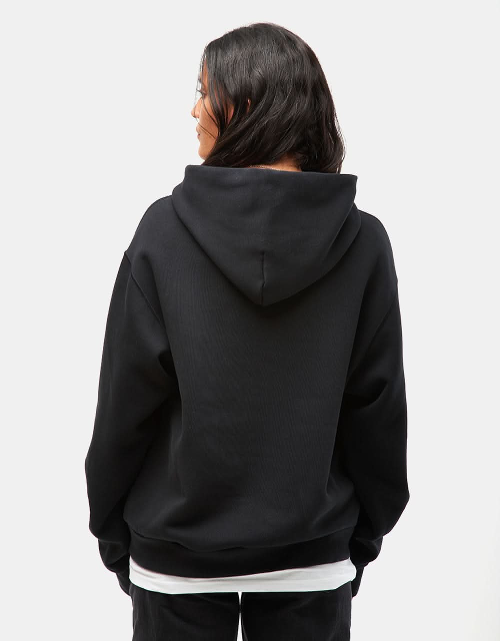 Nike SB Essential Logo Pullover Hoodie - Black/White - Image 7