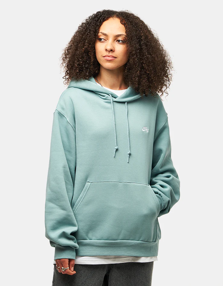 Nike SB Essential Logo Pullover Hoodie - Cannon/White - Image 4