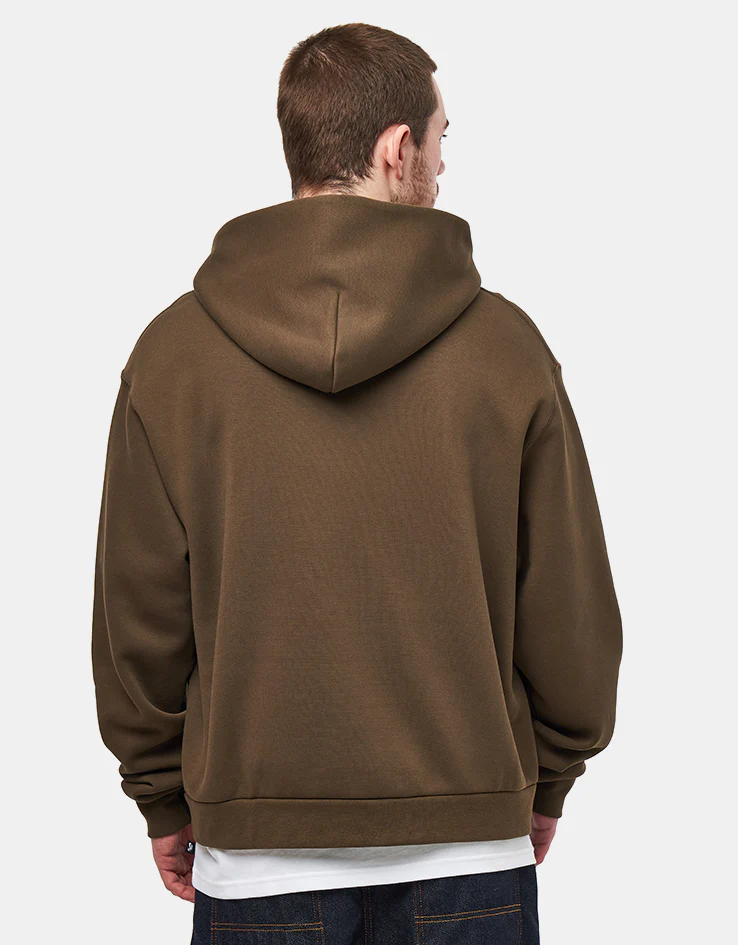 Nike SB Essential Logo Pullover Hoodie - Dark Hazel/White - Image 2