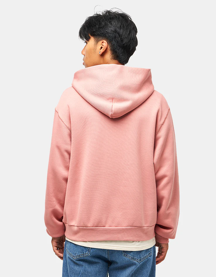 Nike SB Essential Logo Pullover Hoodie - Red Stardust/White - Image 3