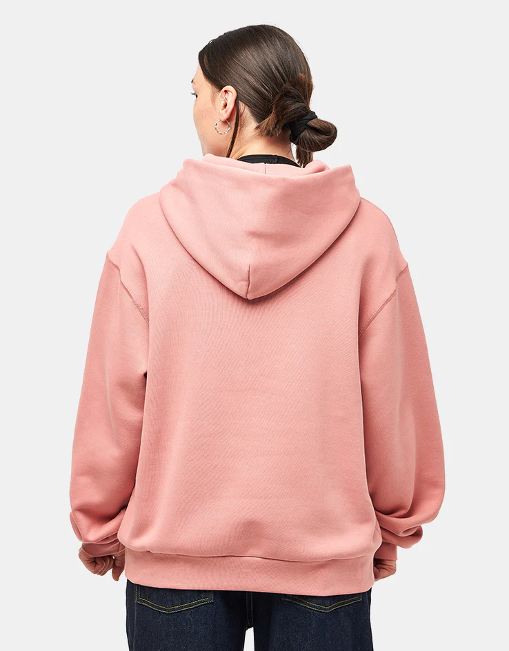 Nike SB Essential Logo Pullover Hoodie - Red Stardust/White - Image 6