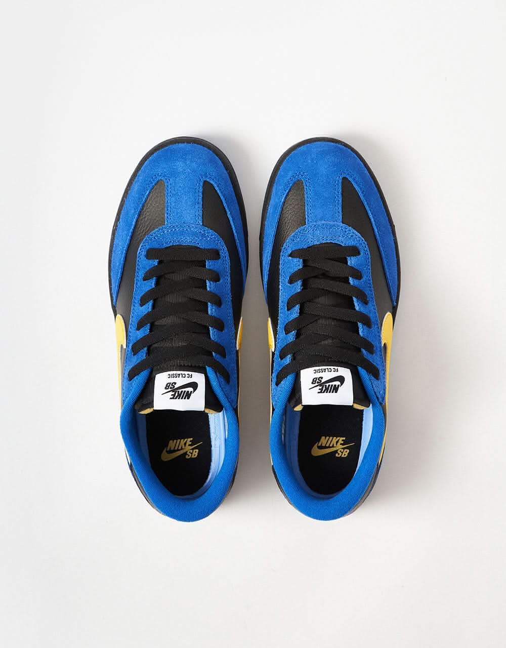 Nike SB FC Classic Skate Shoes - Royal Blue/Varsity Maize-Black-White - Image 2