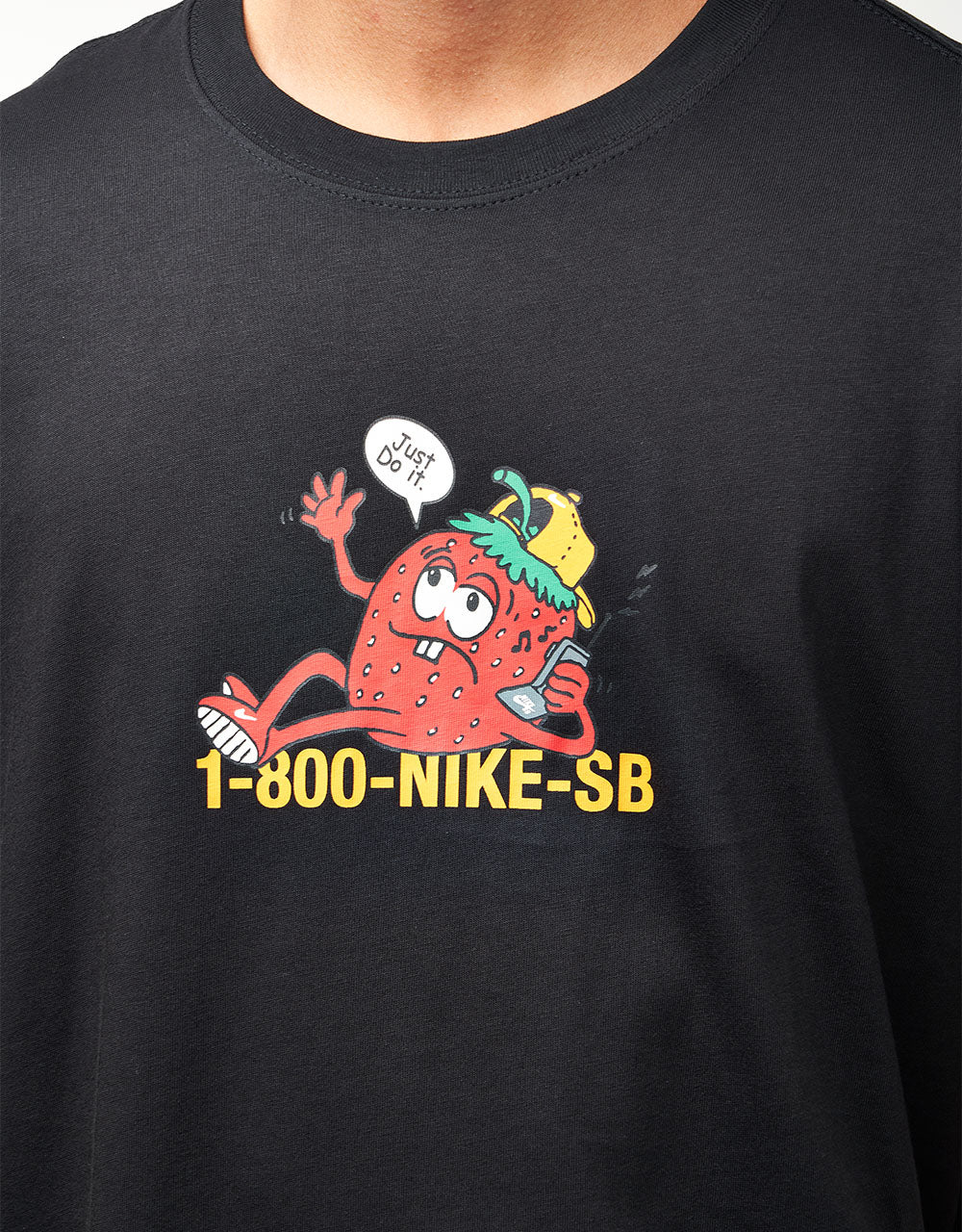 Nike SB Flip Phone T-Shirt - Black - Image 3