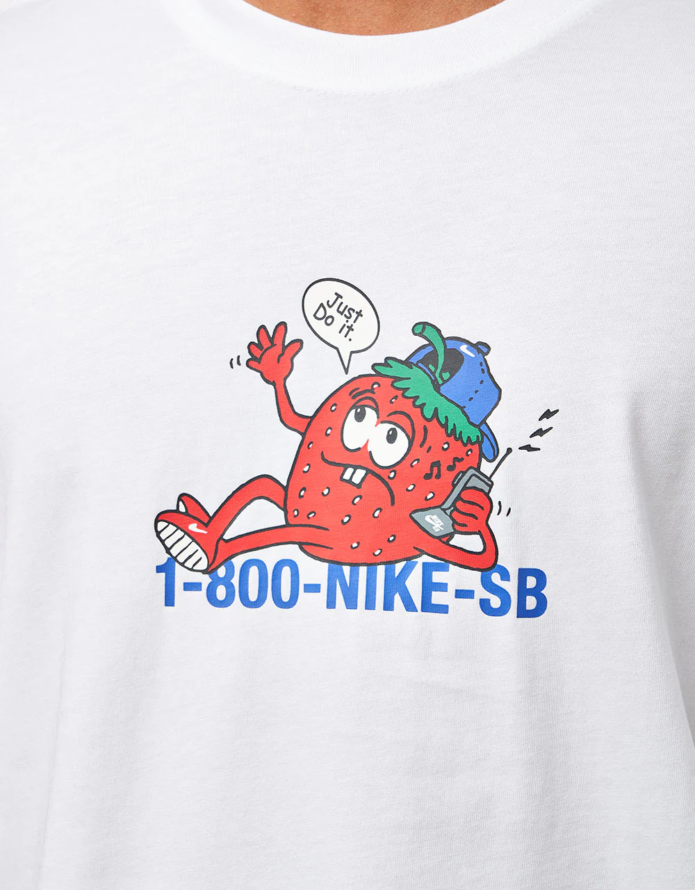 Nike SB Flip Phone T-Shirt - White - Image 3