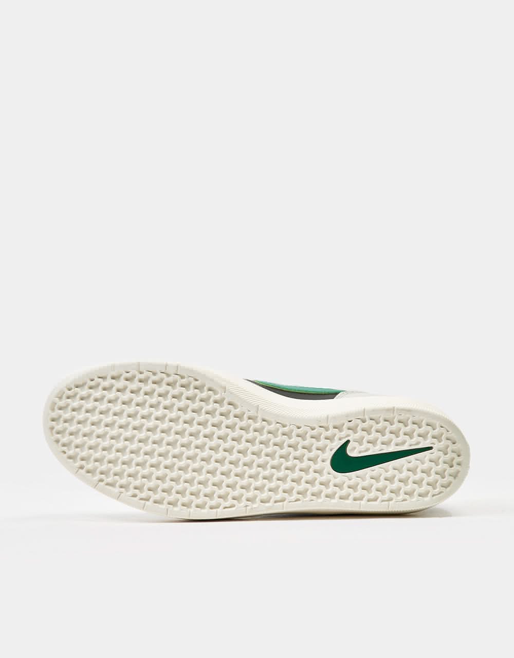 Nike SB Force 58 Premium L Skate Shoes - Lt Bone/Malachite-Black-Sail-Racer Blue-Univ Gold - Image 2