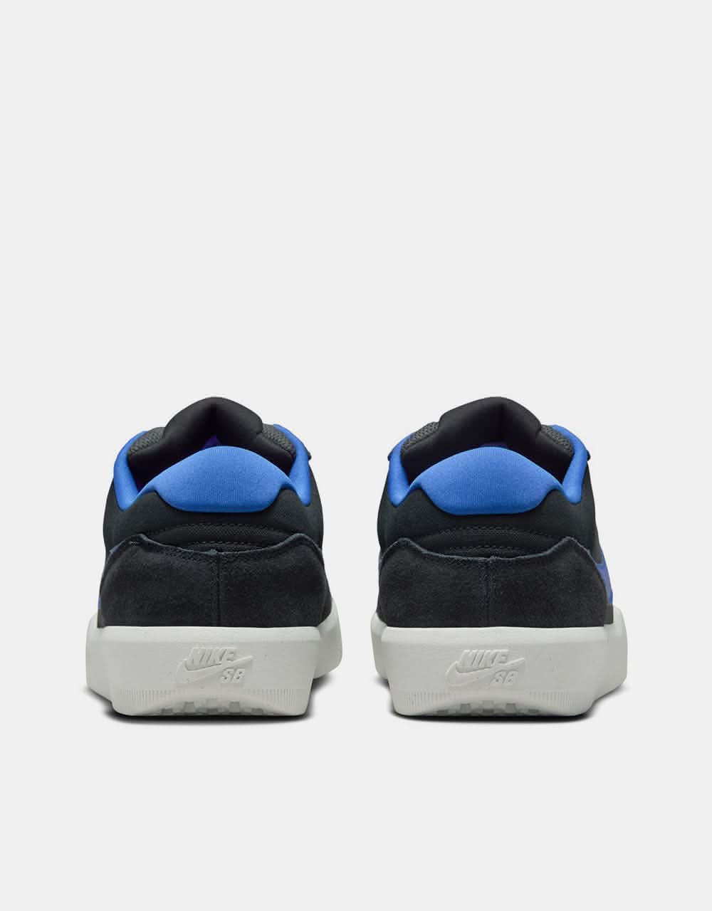 Nike SB Force 58 Skate Shoes - Black/Hyper Royal-Anthracite-Summit White - Image 4