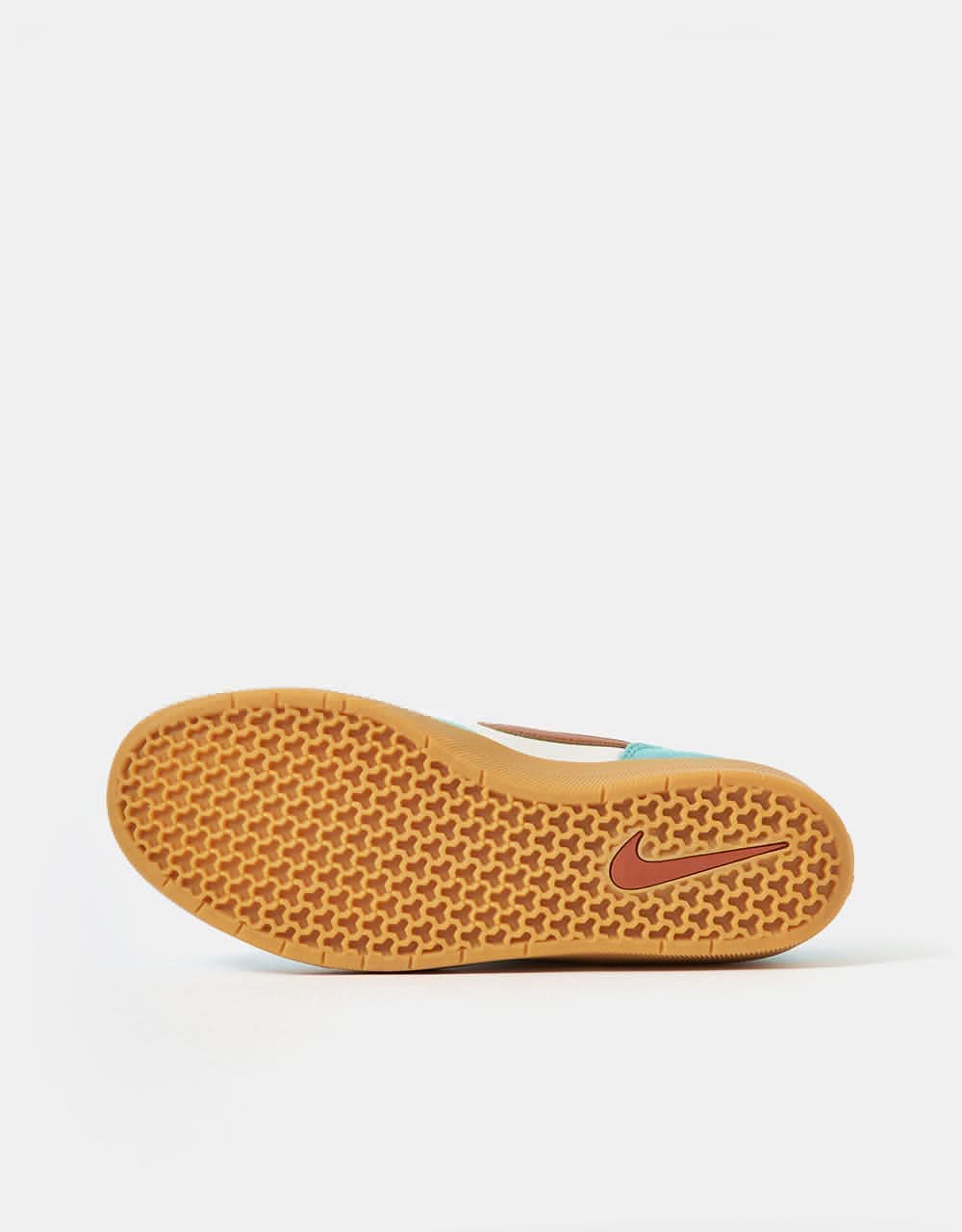 Nike SB Force 58 Skate Shoes - Green Frost/Dark Russet-Phantom - Image 2