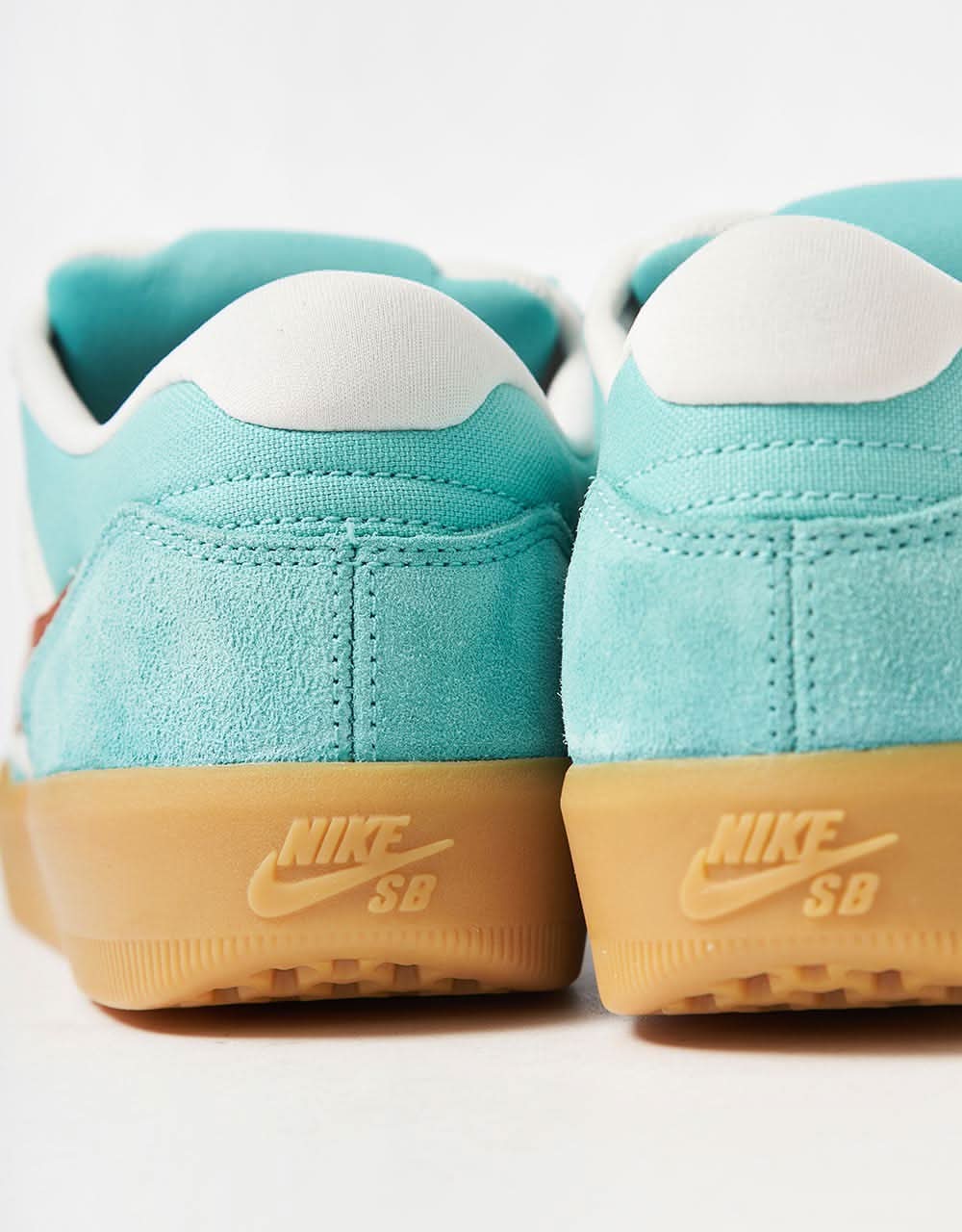 Nike SB Force 58 Skate Shoes - Green Frost/Dark Russet-Phantom - Image 7