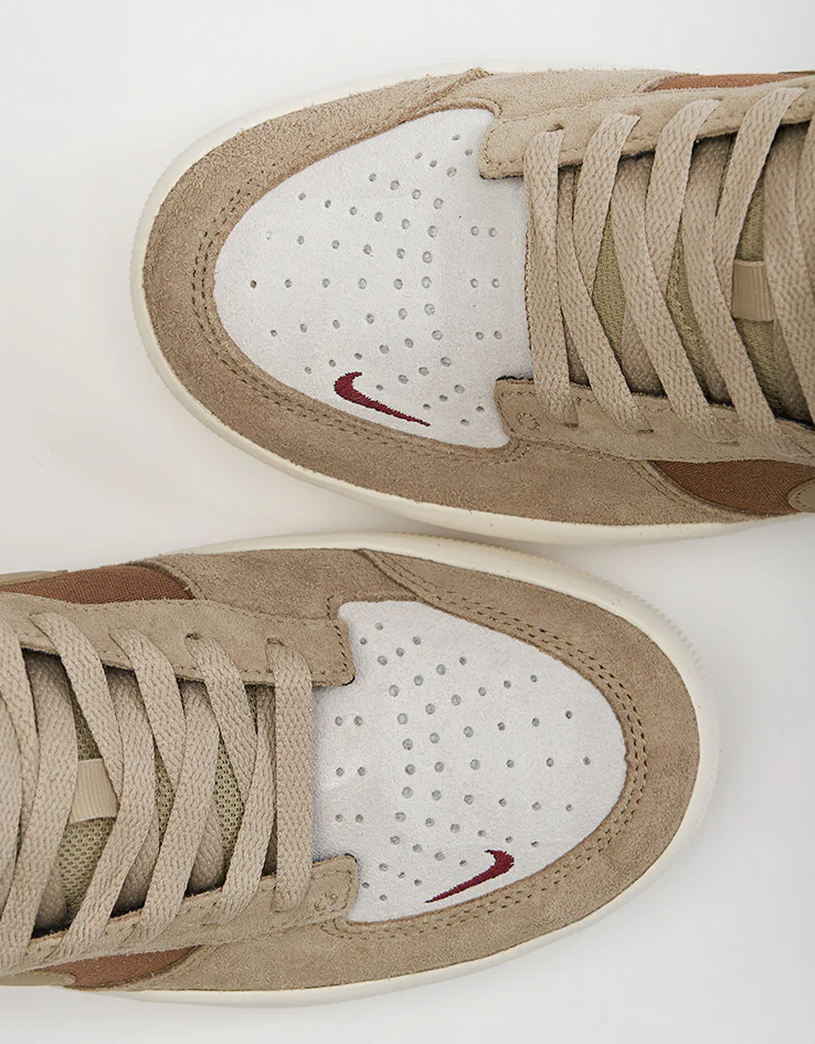 Nike SB Force 58 Skate Shoes - Lt British Tan/Parachute Beige - Image 6
