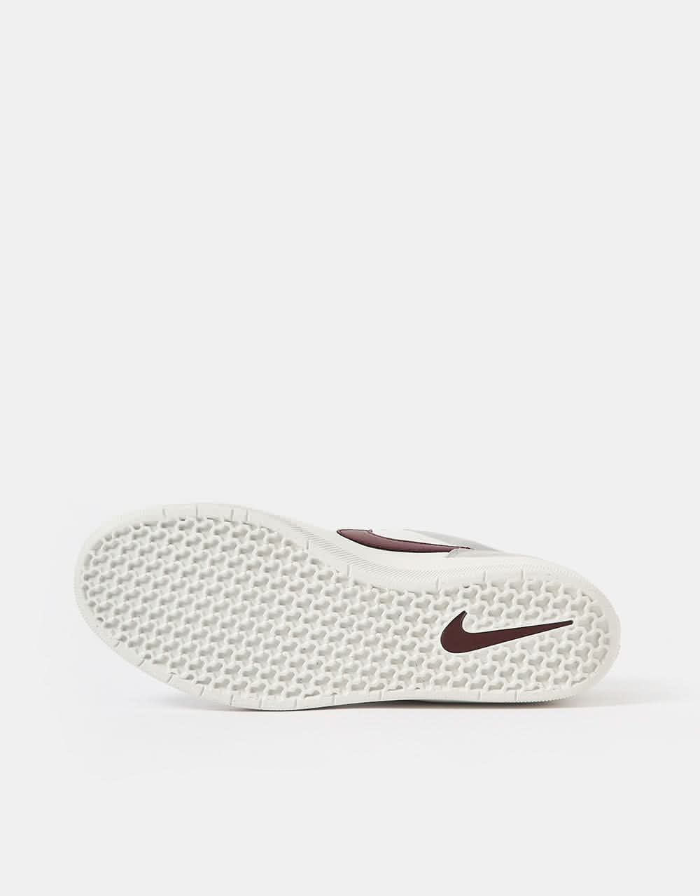 Nike SB Force 58 Skate Shoes - Platinum Tint/Dark Team Red-Wolf Grey - Image 2