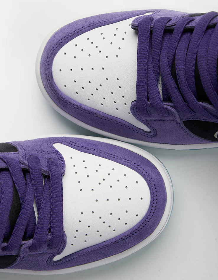 Nike SB 'Hayley' Dunk Low Pro Skate Shoes - Court Purple/Black-White-Lagoon Pulse - Image 10