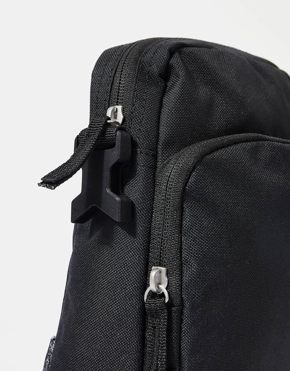 Nike Heritage Cross Body Bag SF - Black/Black/White - Image 4