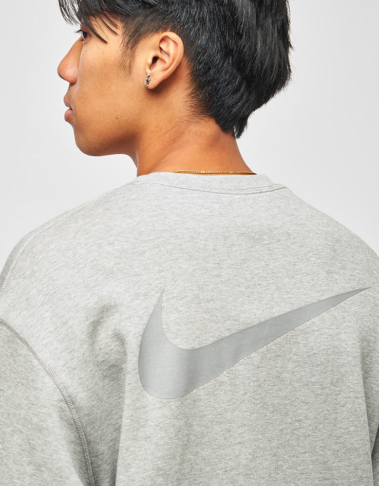 Nike SB Koston Crew - Dark Grey Heather - Image 4