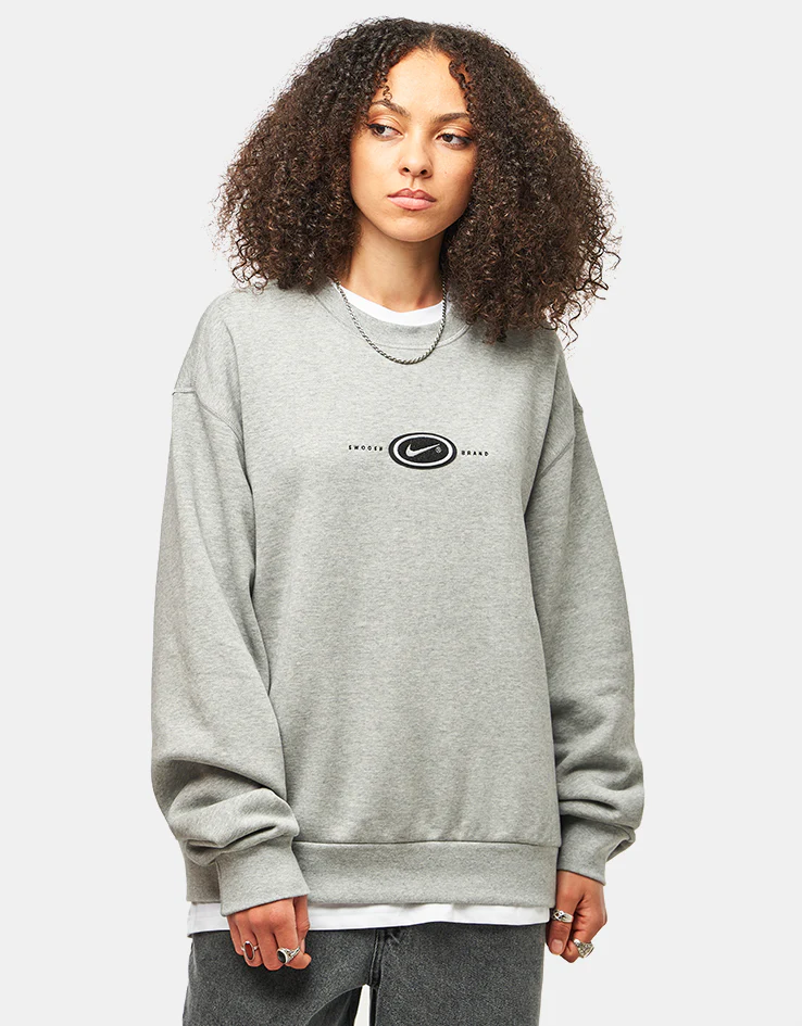 Nike SB Koston Crew - Dark Grey Heather - Image 6