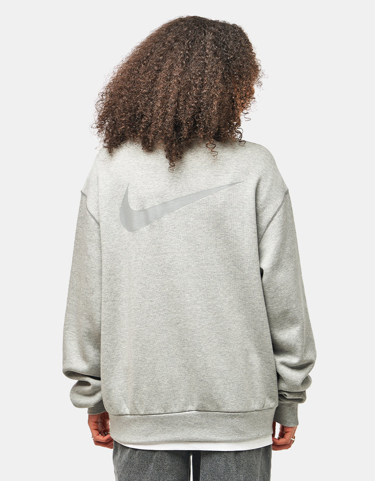 Nike SB Koston Crew - Dark Grey Heather - Image 7