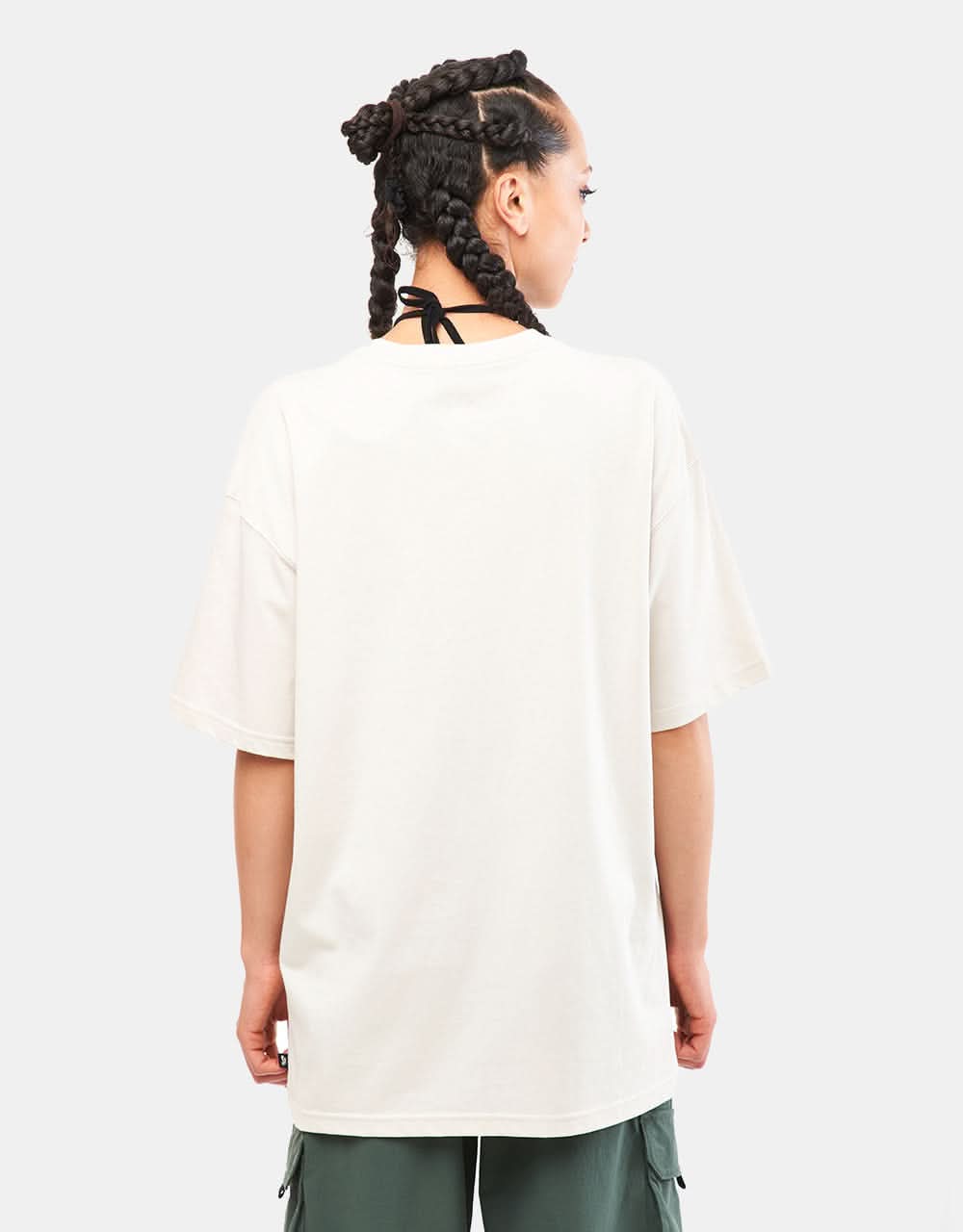 Nike SB Logo T-Shirt - Light Orewood Brown/White - Image 6