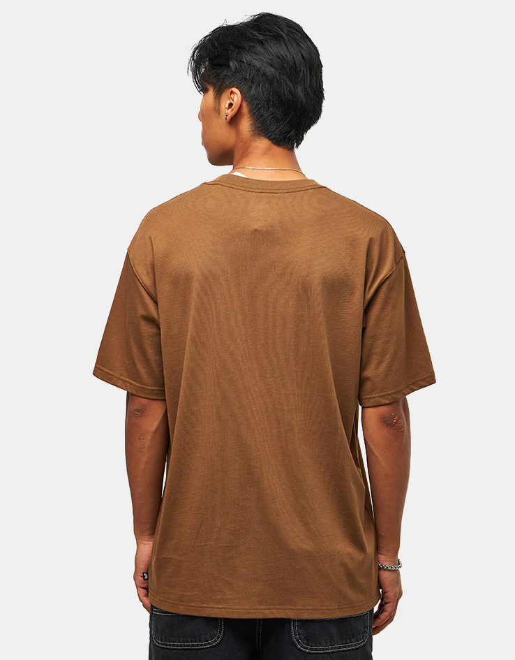 Nike SB Logo T-Shirt - Mosswood Brown - Image 3