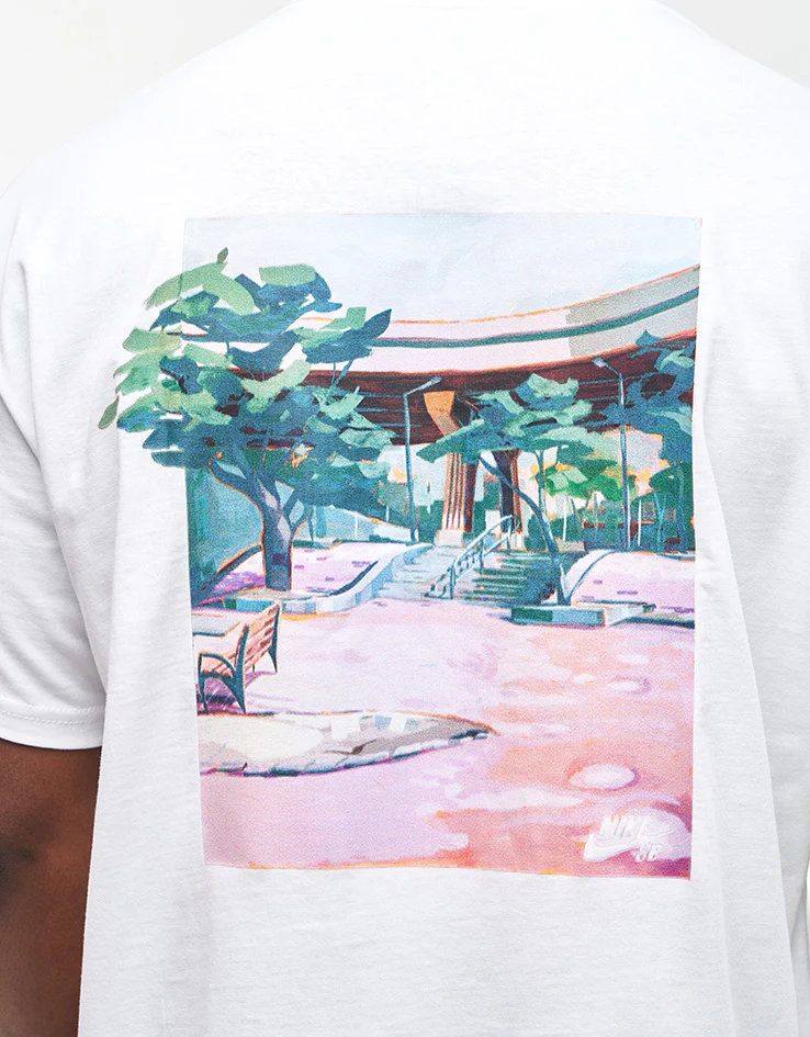 Nike SB M90 OC Brooklyn Banks T-Shirt - White - Image 3