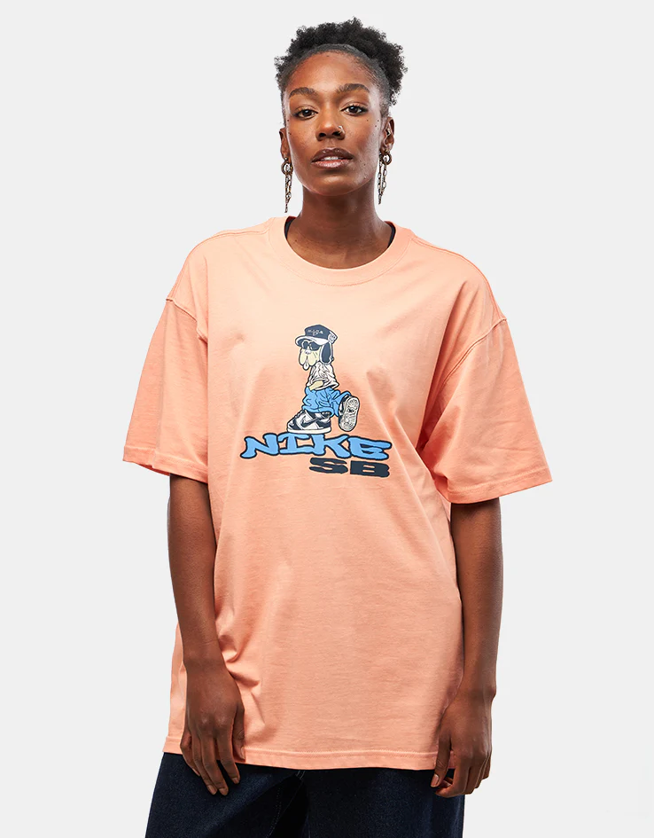 Nike SB M90 OC Dunk Dog T-Shirt - Apricot Agate - Image 5