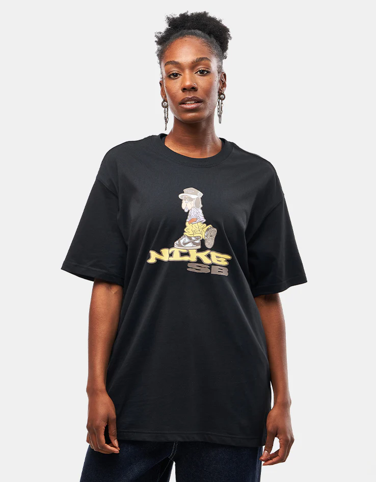 Nike SB M90 OC Dunk Dog T-Shirt - Black - Image 5