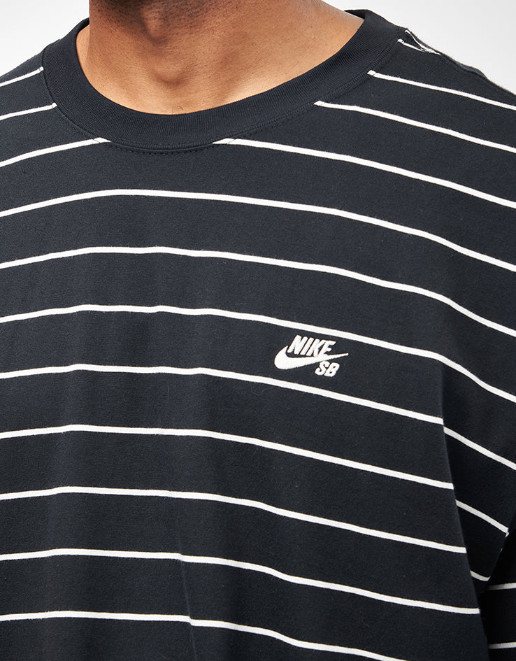 Nike SB M90 Striped T-Shirt - Black - Image 3