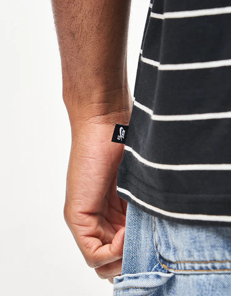 Nike SB M90 Striped T-Shirt - Black - Image 4