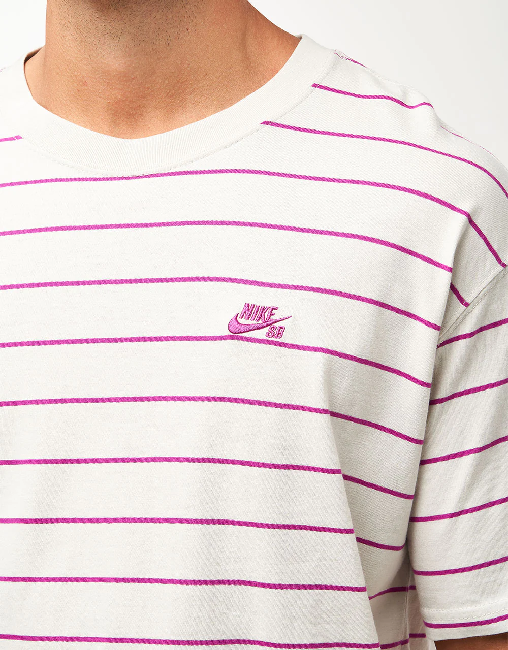 Nike SB M90 Striped T-Shirt - Light Bone - Image 3