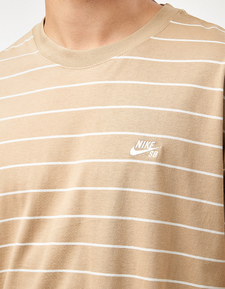 Nike SB M90 Striped T-Shirt - Parachute Beige - Image 3