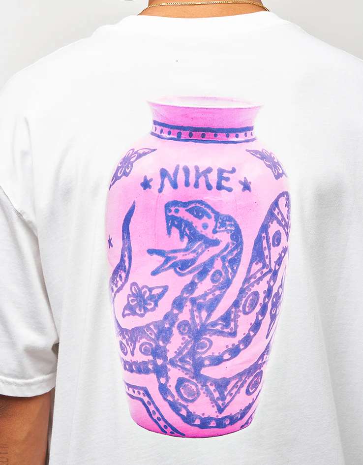 Nike SB M90 Vase T-Shirt - White - Image 3