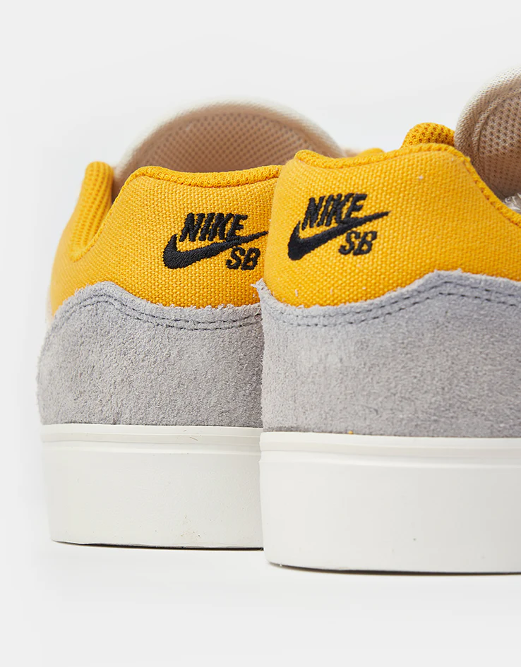 Nike SB Malor PS Kids Skate Shoes - Platinum Tint/University Gold-Wolf - Image 5