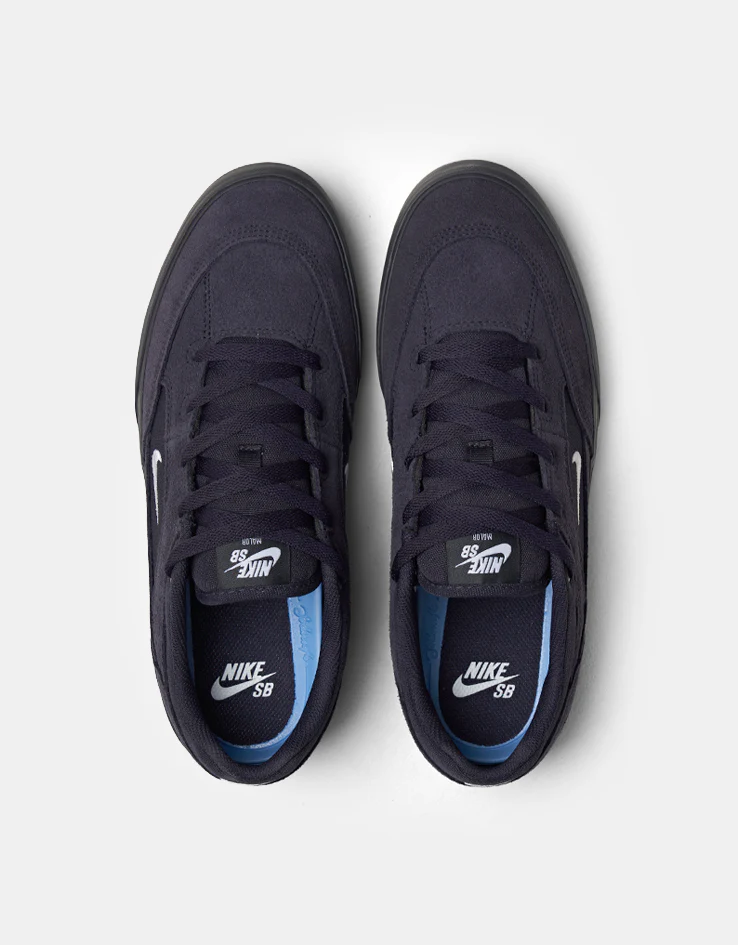 Nike SB Malor Skate Shoes - Blueprint/White-Blueprint-Off Noir - Image 2