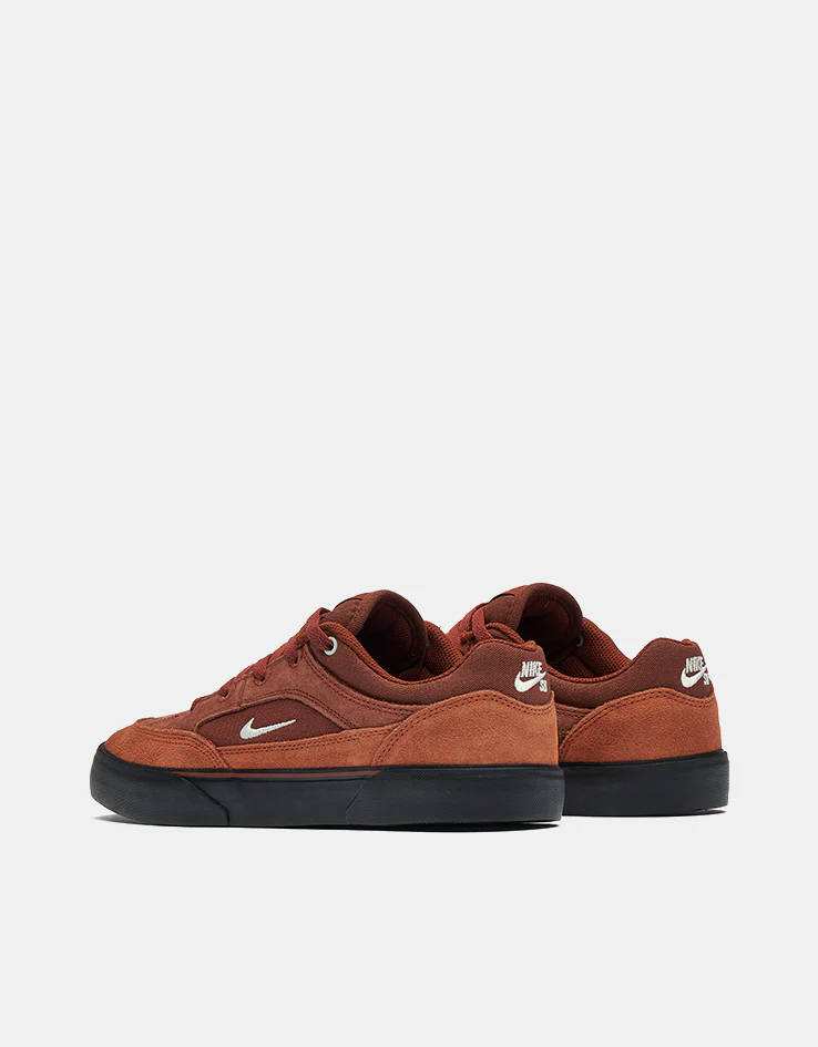 Nike SB Malor Skate Shoes - Cinnamon/Light Bone-Dark Russet-Black - Image 4