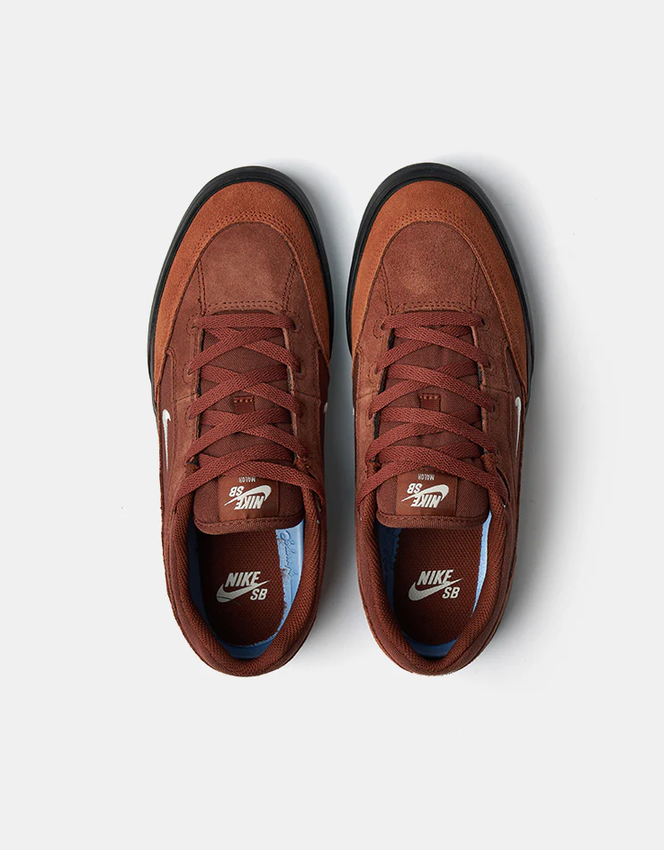 Nike SB Malor Skate Shoes - Cinnamon/Light Bone-Dark Russet-Black - Image 7