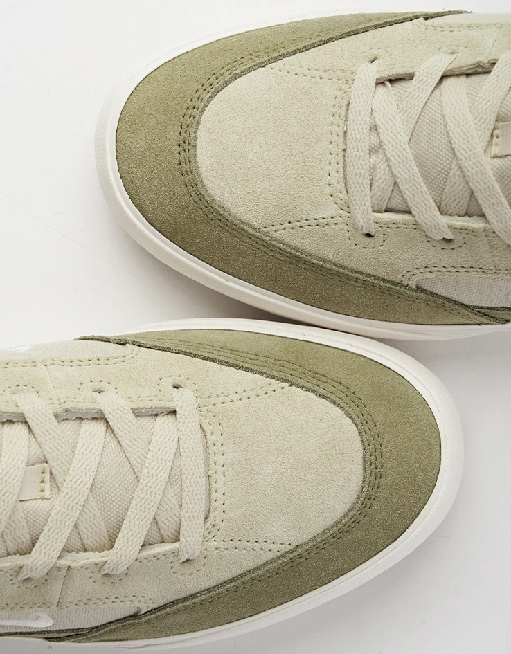 Nike SB Malor Skate Shoes - Lt Khaki/Pale Ivory-Neutral Olive - Image 7