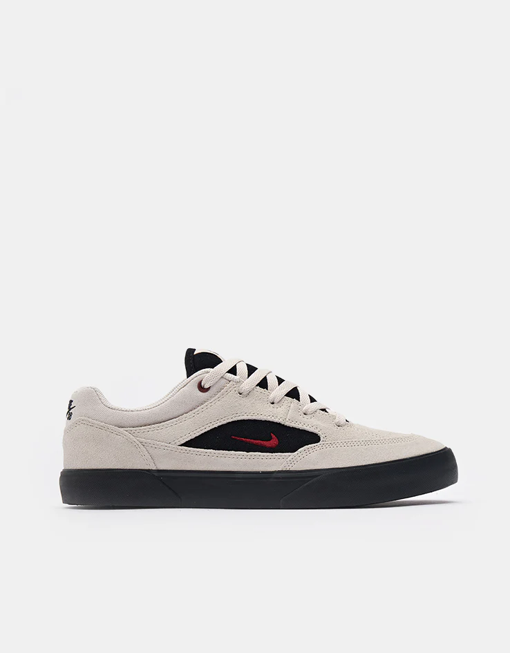 Nike SB Malor Skate Shoes - Lt Orewood Brn/Team Red-Black