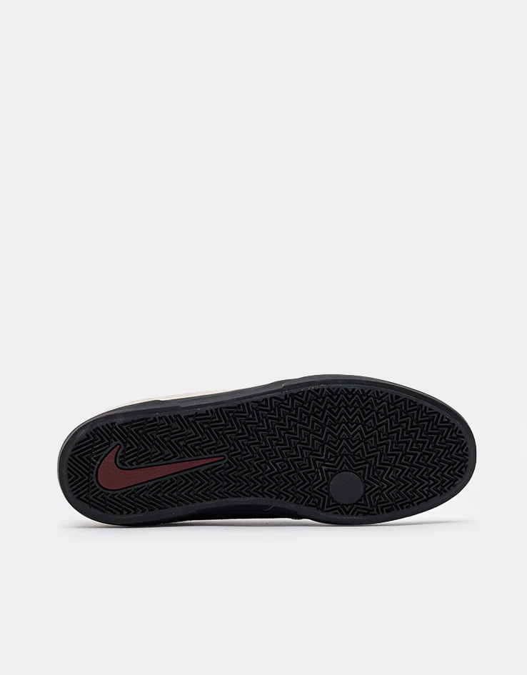 Nike SB Malor Skate Shoes - Lt Orewood Brn/Team Red-Black - Image 8
