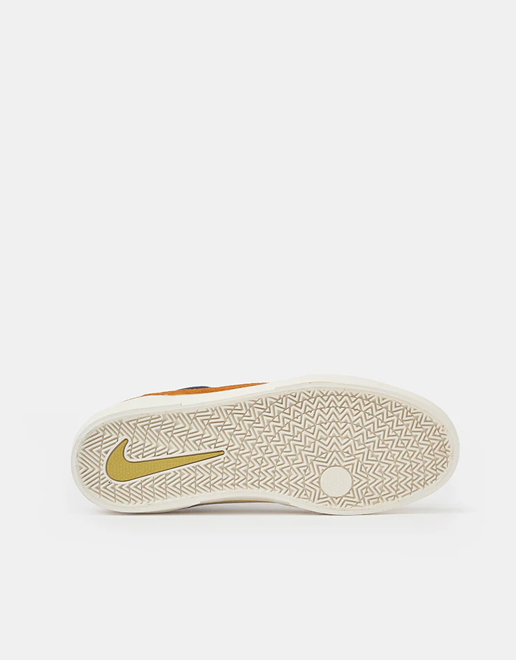 Nike SB Malor Skate Shoes - Lt Orewood Brn/Thunder Blue-Monarch-Sail - Image 8