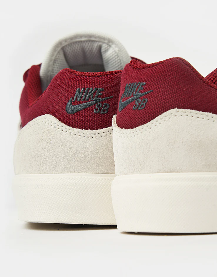 Nike SB Malor Skate Shoes - Summit White/Team Red-Phantom-Sail - Image 6
