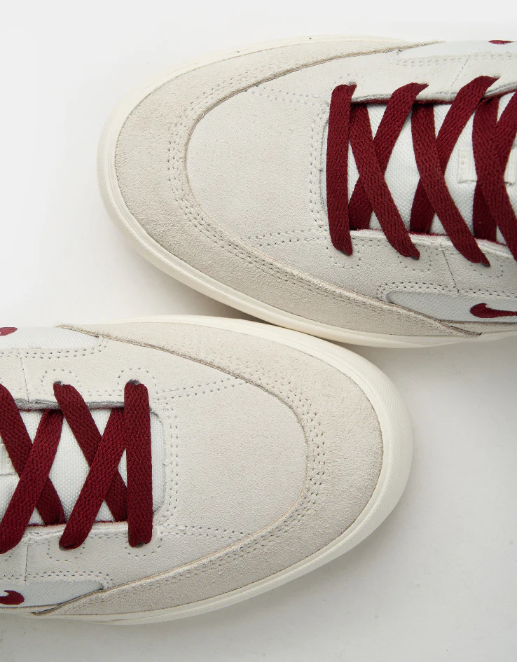Nike SB Malor Skate Shoes - Summit White/Team Red-Phantom-Sail - Image 8