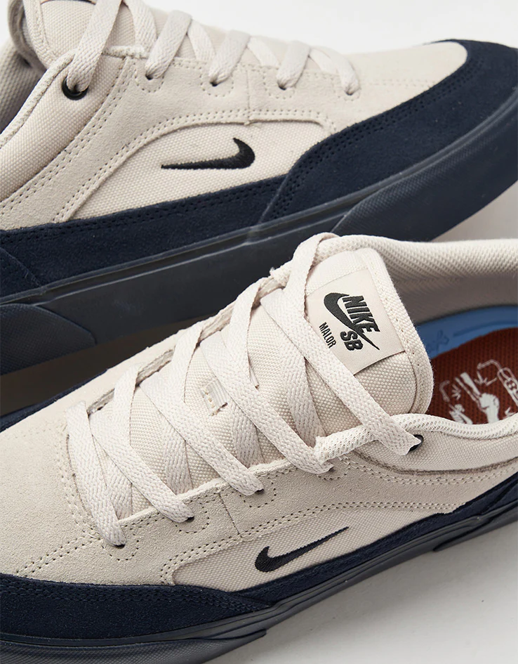 Nike SB Malor TE Skate Shoes - Lt Khaki/Lt Orewood Brown/Gum Lt Brown/Black - Image 7