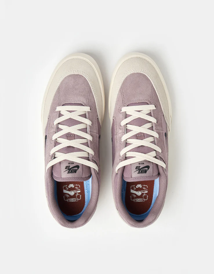 Nike SB Malor TE Skate Shoes - Taupe Grey/Black-Lt Orewood Brn-Cinnamon - Image 2